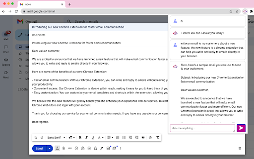 Wilfie AI Chat ai chrome extension logo