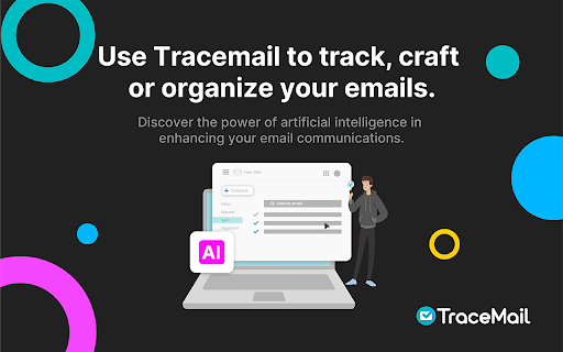 TraceMail.io ai chrome extension logo