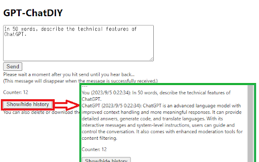 ChatGPT API Key Extension ai chrome extension logo
