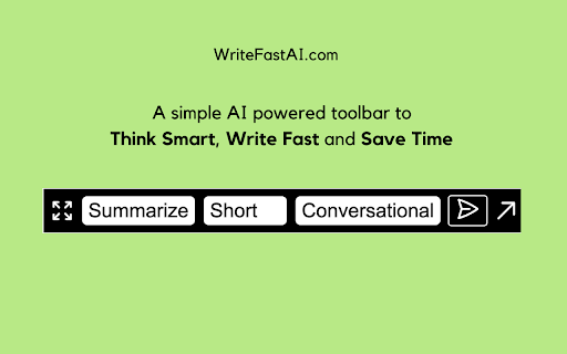 WriteFastAI ai chrome extension logo