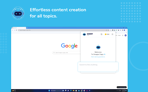 SnappsAI ai chrome extension logo