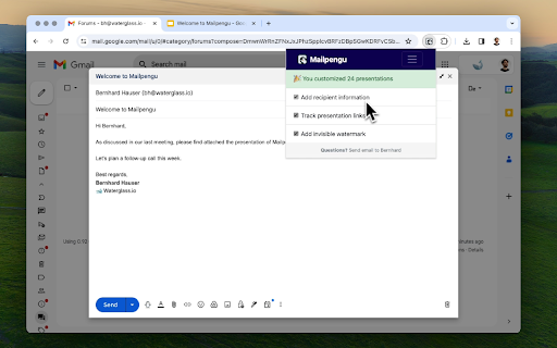 Mailpengu ai chrome extension