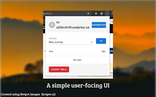 JourneyTracker ai chrome extension logo