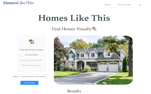 Homes Like This ai chrome extension logo