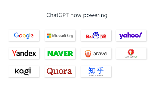 ChatGPT Enhanced Search ai chrome extension logo