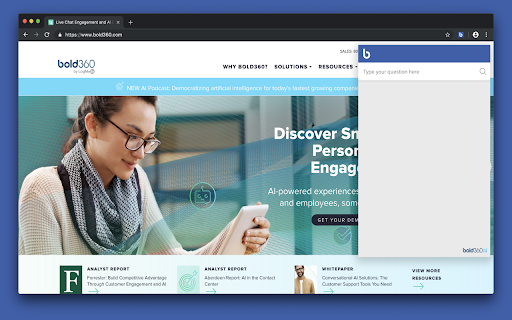 Bold360 ai Chrome Extension ai chrome extension logo