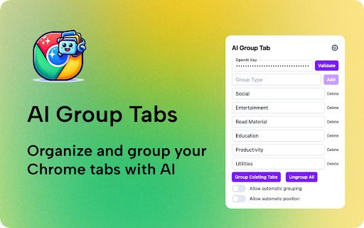 Tabby AI ai chrome extension logo
