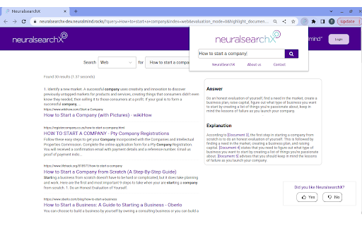 NeuralSearchX ai chrome extension logo