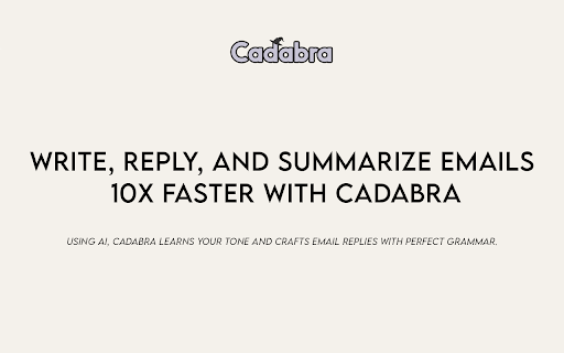 Cadabra ai chrome extension logo