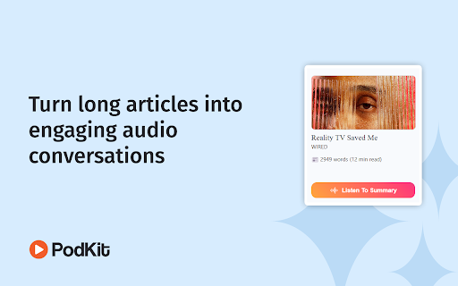 PodKit ai chrome extension