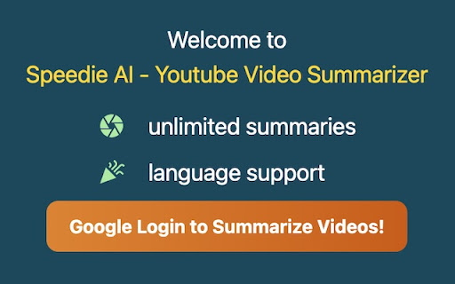 Speedie AI ai chrome extension logo