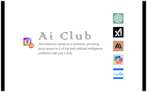 Ai Club 1.2 ai chrome extension logo