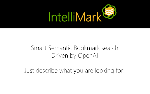 IntelliMark ai chrome extension