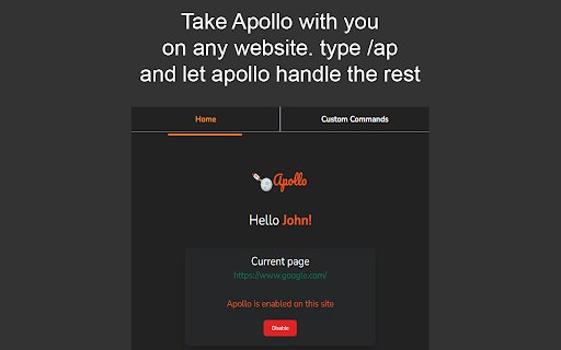 ApolloAI Browser Extension ai chrome extension logo