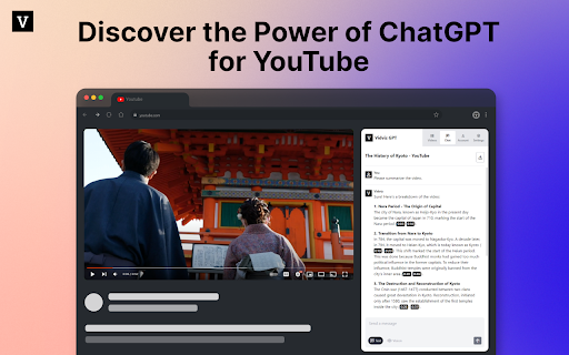VidvizGPT ai chrome extension