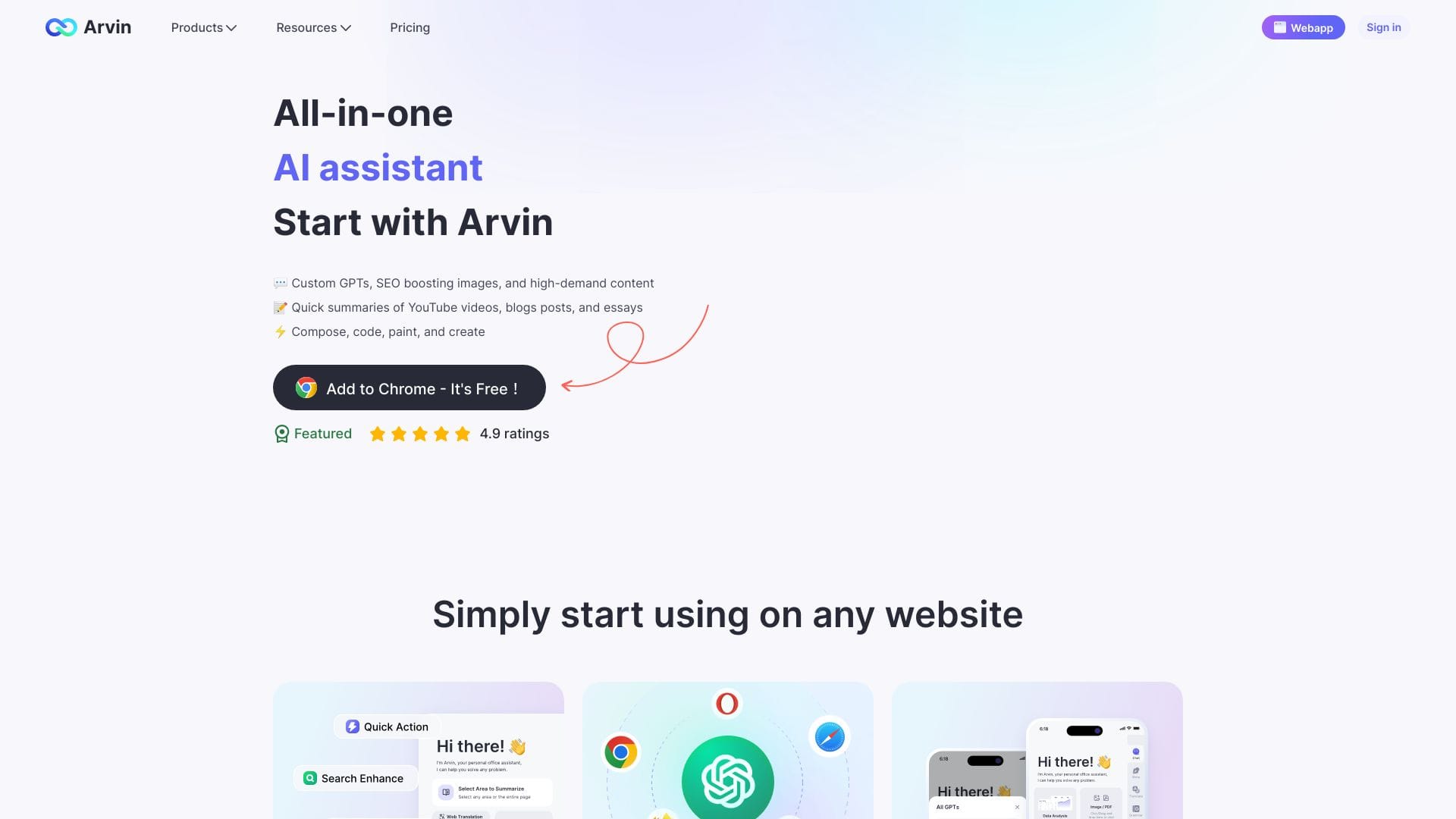 Arvin AI logo
