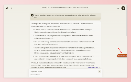 claude to notion ai chrome extension logo
