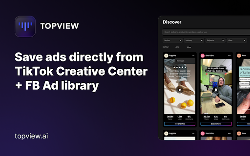 Topview Video Downloader ai chrome extension