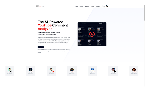 TubeHorizon ai chrome extension logo