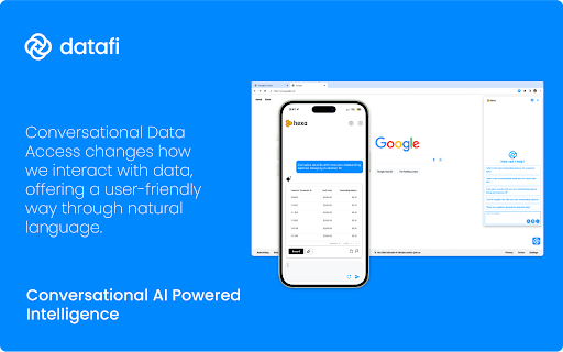 Datafi for Chrome Extension ai chrome extension logo