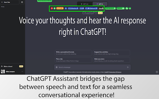 ChatGPT Assistant ai chrome extension logo
