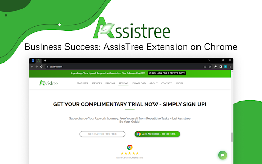 Assistree AI ai chrome extension logo
