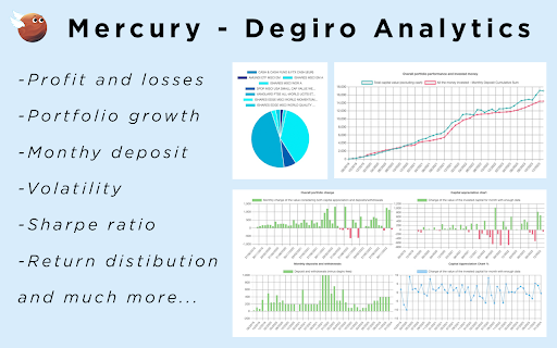 Mercury ai chrome extension logo