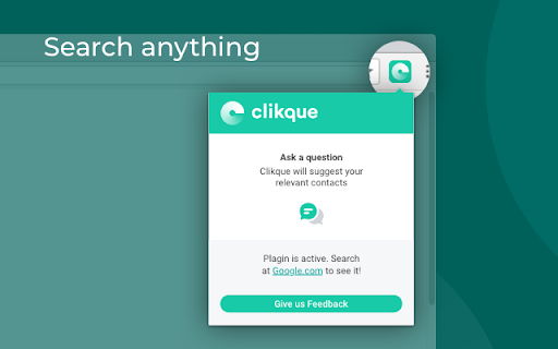 Clikque ai chrome extension logo