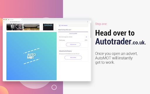 AutoMOT ai chrome extension