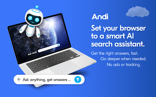 Andi ai chrome extension logo