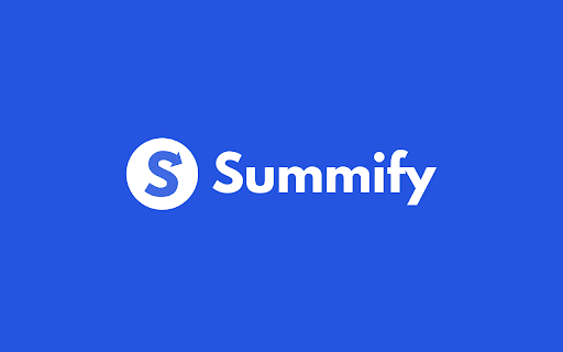 Summify ai chrome extension logo