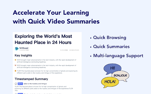 AI Video Plugin ai chrome extension logo