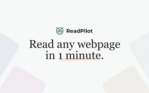 ReadPilot ai chrome extension logo