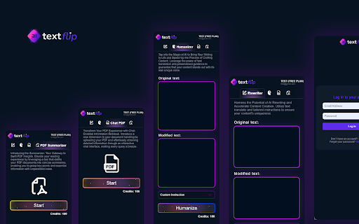 TextFlip.ai ai chrome extension