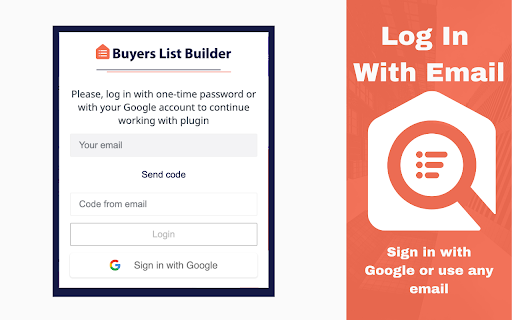 Cash Buyers List Extension ai chrome extension logo