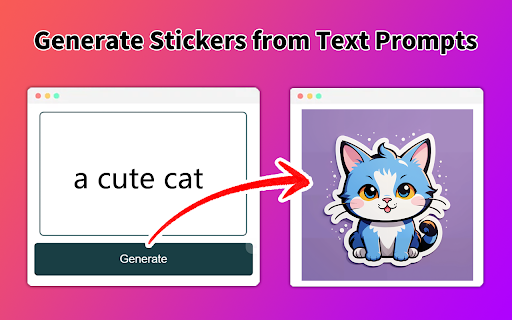 AI Sticker Maker ai chrome extension logo