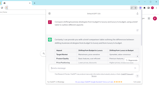 ChatGPT Assistant ai chrome extension logo
