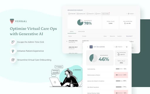Verbal AI ai chrome extension logo