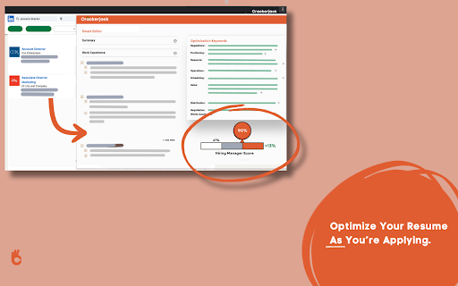 Crackerjack Resume Scanner ai chrome extension logo