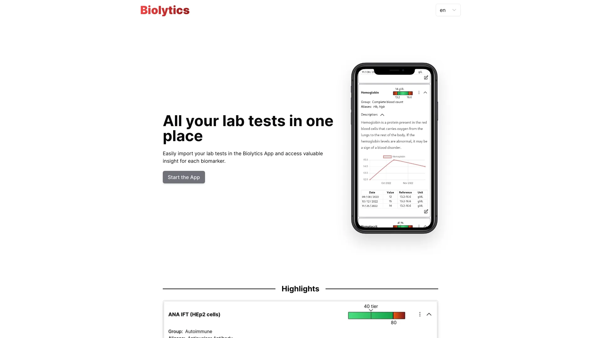 Biolytics logo