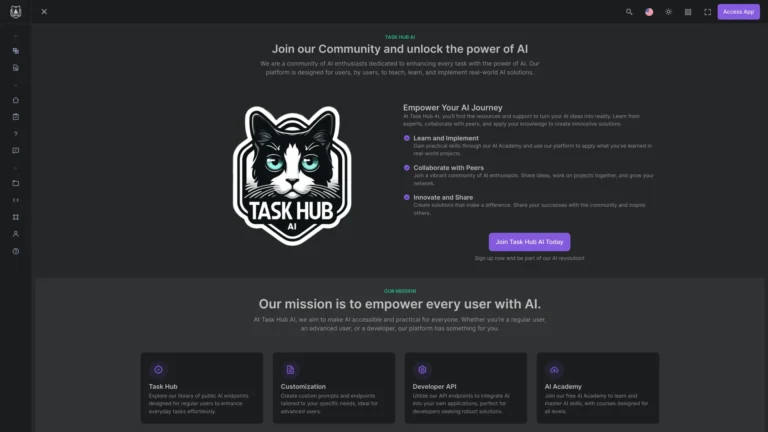 Popular Task Hub AI AI Tool Review