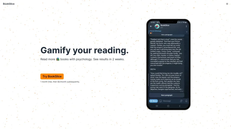 Free Bookslice AI Tool Review