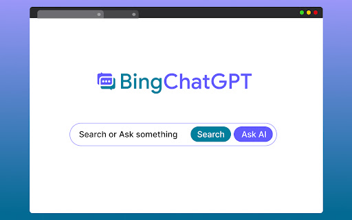 AI Bing ChatGPT on Chrome New Tab ai chrome extension logo