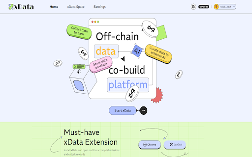 xData ai chrome extension logo