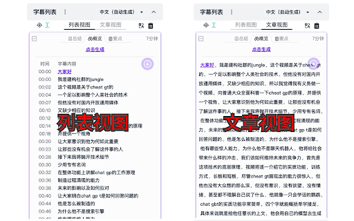 Bilibili Subtitle Extension ai chrome extension logo