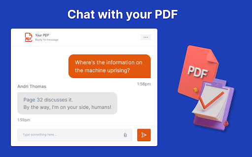 ChatGPT PDF Extension ai chrome extension logo