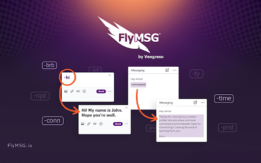 FlyMSG ai chrome extension logo