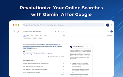 Gemini AI for Google ai chrome extension logo