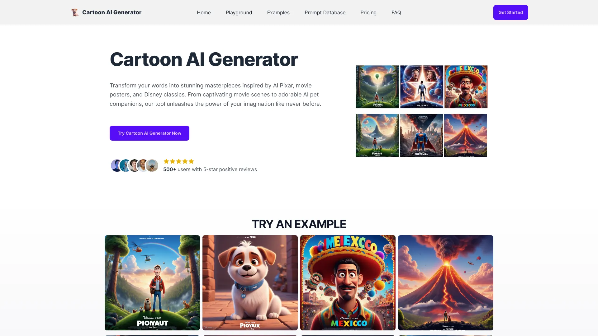 Cartoon AI Generator logo