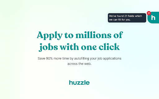 Huzzle Autofill Extension ai chrome extension logo